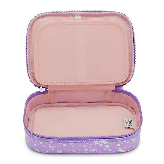 Kipling 100 Pens Printed Case Väska Lila | SE 1324MQ